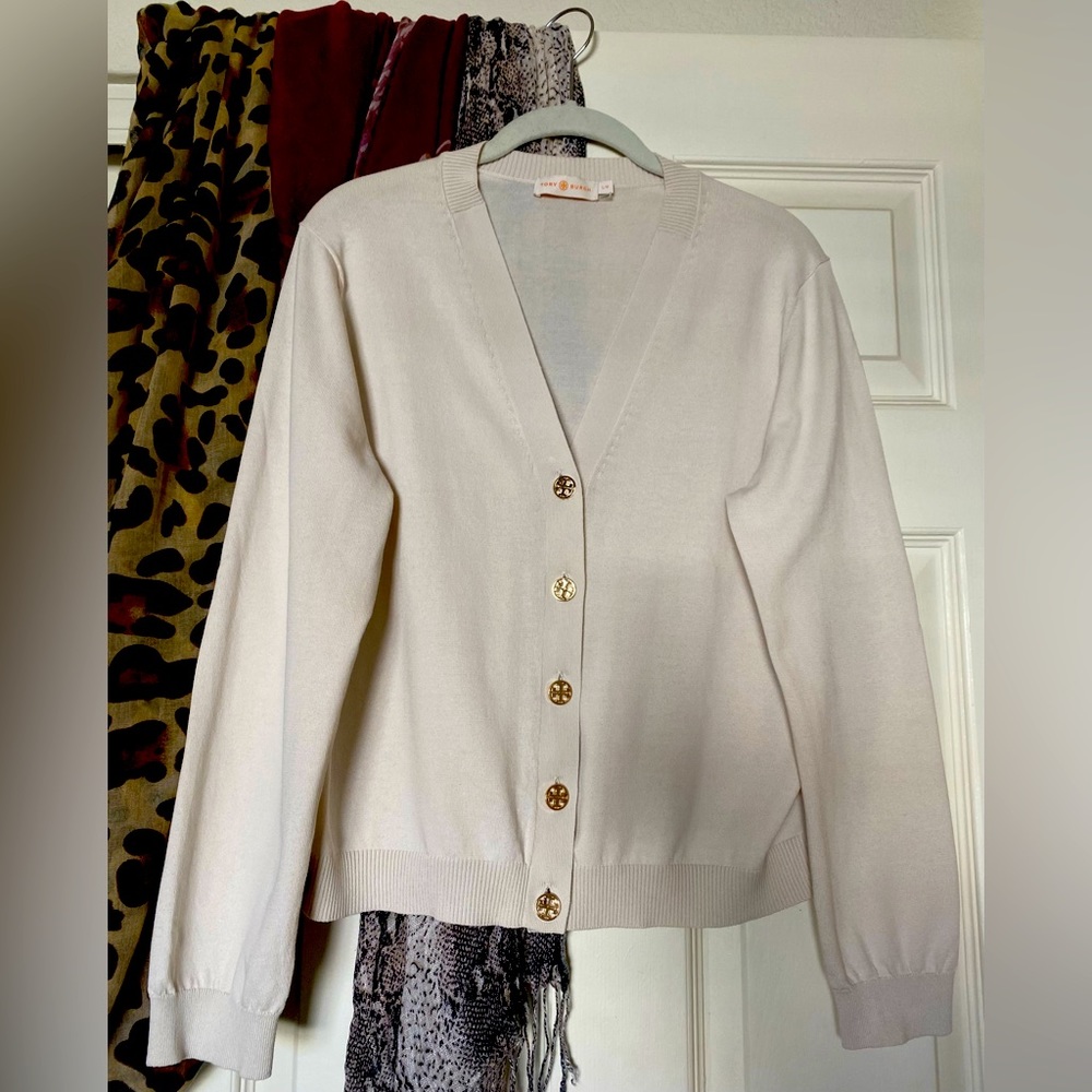 Tory Burch cropped sweater